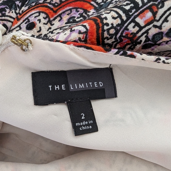 The Limited Multi Coloer Sheath Dress Midi Size 2 - Picture 6 of 6